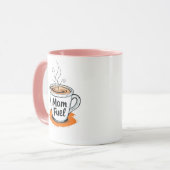 Mug Carburant maman | Cadeau Café Moms | Fête des mère (Devant gauche)