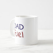 Mug Carburant Papa Drôle (Devant gauche)