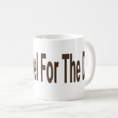 Mug Carburant pour la journée (Devant droit)