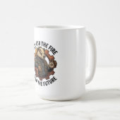 Mug Carburant Pour Le Feu Manches Longues (Devant droit)