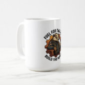 Mug Carburant Pour Le Feu Manches Longues (Devant gauche)