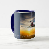 Mug "Carburant pour le vol : plus haut avec chaque gor (Devant gauche)