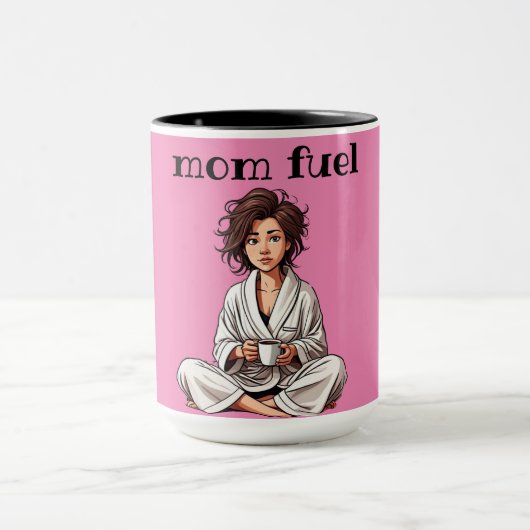 Mug "carburant pour maman" (Centre)