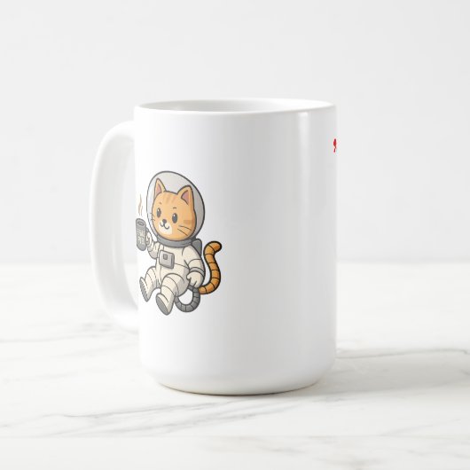 Mug Carburant Spatial (Devant gauche)
