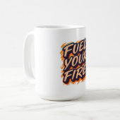 Mug Carburez votre feu (Devant gauche)