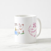 Mug cardamine des abeilles et des chiots (Devant droit)