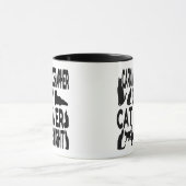 Mug Cardiac Sonographe Aime Les Chats (Centre)