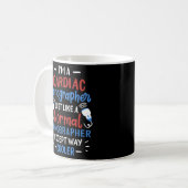 Mug Cardiac Sonographer Echocardiographer Echo Tech (Devant gauche)