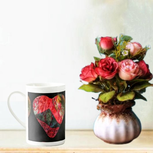 Mug cardiaque irrégulier