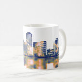 Mug Cardiff Skyline (Devant droit)