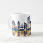 Mug Cardiff Skyline (Devant gauche)