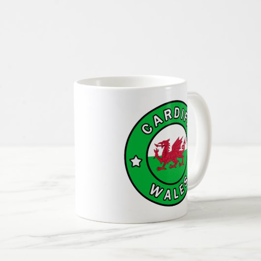 Mug Cardiff Wales (Devant droit)