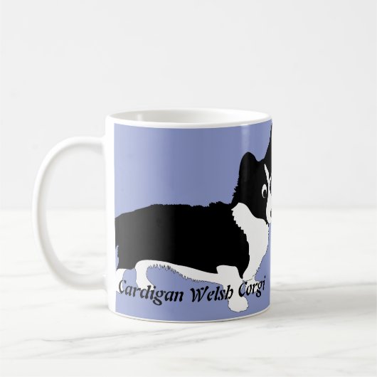 Mug Cardigan Welsh Corgi (Gauche)