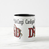 Mug Cardigan Welsh Corgi Cadeaux DAD (Centre)