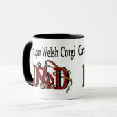 Mug Cardigan Welsh Corgi Cadeaux DAD (Devant gauche)