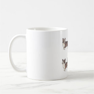 Mug Cardigan welsh corgi dog Delft � Cute Animal Art