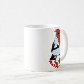 Mug CARDINAL À CRETTE ROUGE D'HAWAÏ — verset biblique (Devant droit)