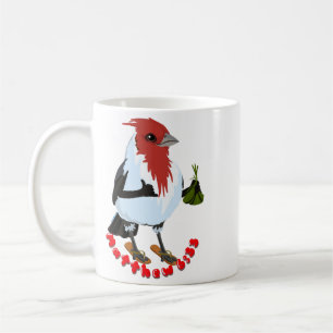 Mug CARDINAL À CRETTE ROUGE D'HAWAÏ — verset biblique