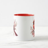 Mug Cardinal aquarelle personnalisé (Centre)