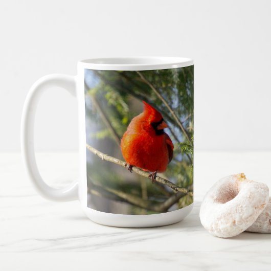 Mug Cardinal Bright (Avec donut)