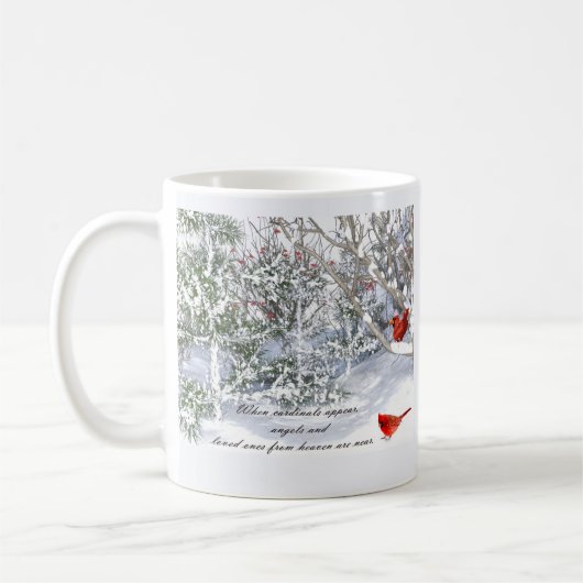 Mug Cardinal de la mule des cieux (Gauche)
