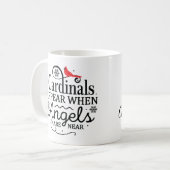 Mug Cardinal de Noël 12 Personnalisé (Devant gauche)