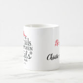 Mug Cardinal de Noël 12 Personnalisé (Centre)