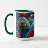 Mug Cardinal de Noël/hiver (Gauche)