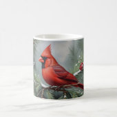Mug Cardinal de Noël rouge (Centre)