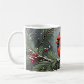 Mug Cardinal de Noël rouge (Gauche)