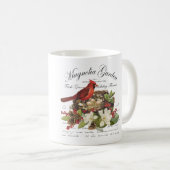 Mug Cardinal de Noël Vintage (Devant droit)