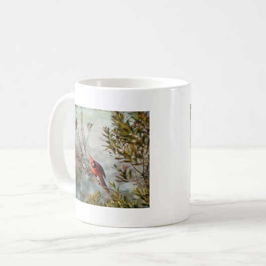 Mug Cardinal de Wax Myrtle (Devant gauche)