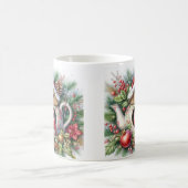 Mug Cardinal des oiseaux de théière 3 (Centre)