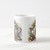 Mug Cardinal des oiseaux de théière 5 (Centre)