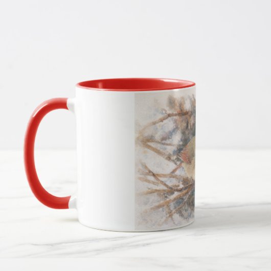 Mug Cardinal d'hiver (Gauche)