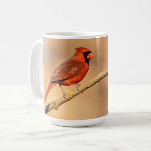 Mug Cardinal du Nord (Devant gauche)