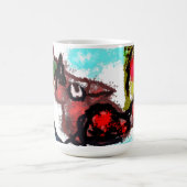 Mug Cardinal du Nord en automne (Centre)
