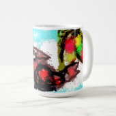 Mug Cardinal du Nord en automne (Devant droit)