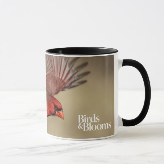 Mug Cardinal du nord en vol (Droite)
