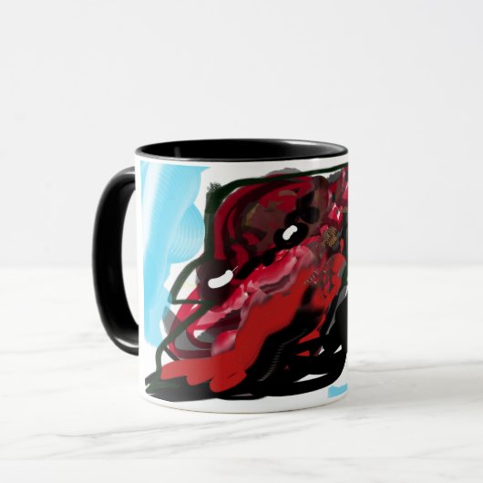 Mug Cardinal du Nord Joie d'automne (Devant gauche)