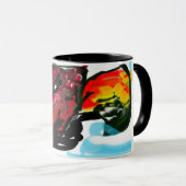 Mug Cardinal du Nord Joie d'automne (Devant droit)