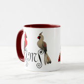 Mug Cardinal du Nord SongBird (Devant gauche)