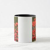 Mug Cardinal du Nord sur le canneberge commun (Centre)