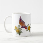 Mug Cardinal et jonquilles - (Gauche)