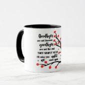 Mug Cardinal/Goodbyn ne sont pas pour toujours (Devant gauche)