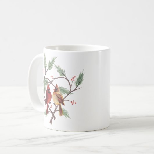 Mug Cardinal Heart (Devant gauche)