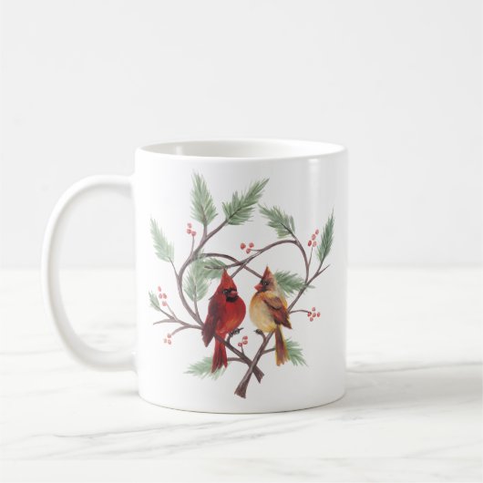 Mug Cardinal Heart (Gauche)