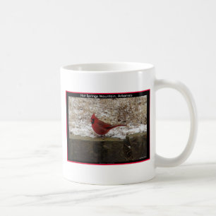 Mug Cardinal Hot Springs Nat. Park Mountain AR Cadeaux
