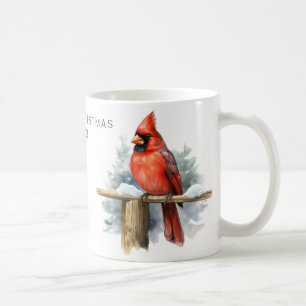 Mug Cardinal Joyeux Noël personnalisé
