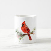Mug Cardinal on a Fir Branch (Centre)